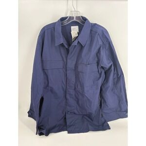 US Military‎ Blue Navy Operation Dress Blouse Size 34 Shirt 8415-01-500-1341
